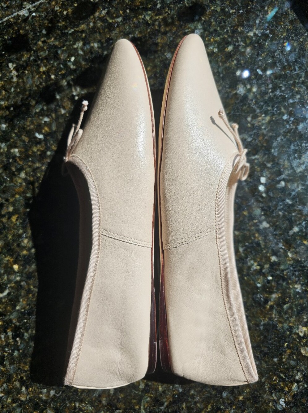 Loeffler Randall Landon Leather  Ballet Flats in Blush Sz 9.5 - Picture 13 of 17